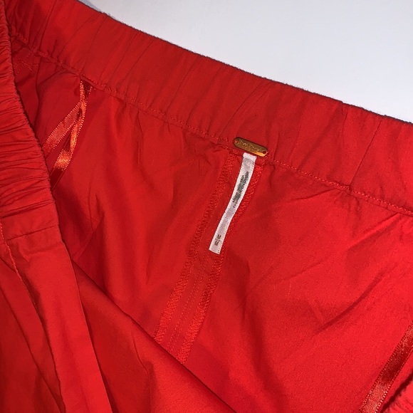 Free People Red Off Shoulder Top - Women’s Size Medium - Picture 6 of 6